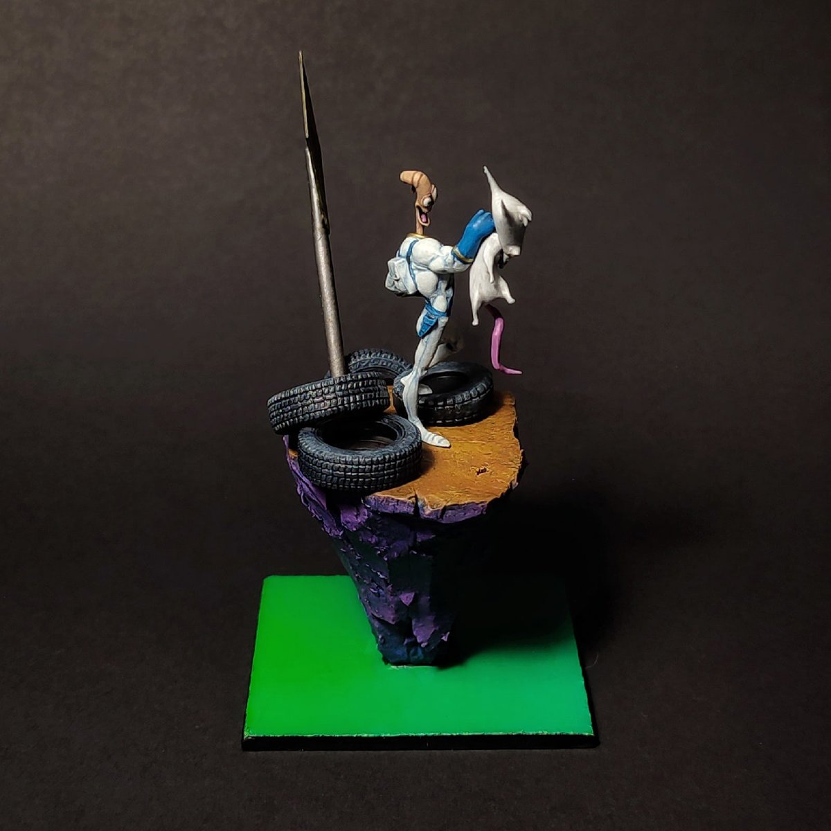 👉Earthworm Jim 28 mm
Paint by Denis Nikitin

📐Scale:  28 mm

💰Price: $14

👍10% discount on all products in our store (Code: SB10).
Make repost and get another +10% discount . (Total 20%)

Buy:  scalebro.com/miniatures/fan…

You can order: 3D Printing, 3D… t2p.pw/jkzy65t9BF