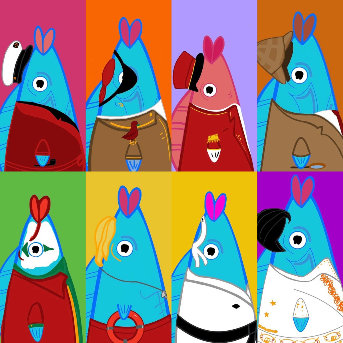 NotsoFamousFish's tweet photo. 🔥 Searching for some new NFTs? Check out my Alphabet Fish Collection out on @opensea 🐠 15% of sales go to organisations protecting our 🌊 https://t.co/i0v8H6iSC1 https://t.co/4MtSsJjZSw