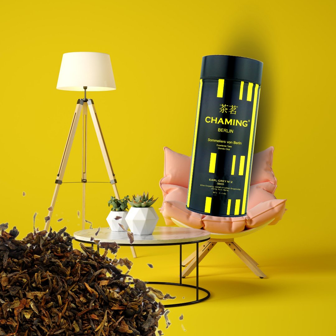 CHAMINGTea's tweet photo. Our EARL GREY N°2 (BIO) loves a leisurely aftenoon tea or a fruity breakfast. But it has to be sparkling and lemony.
#CHAMING #chamingtea #earlgrey #schwarzertee #Art #Design #afternoontea #frühstück #lecker #leckeressen #gesunderezepte #gesundeernährung #teatime #tealover #tea https://t.co/xPeLjG7gTU