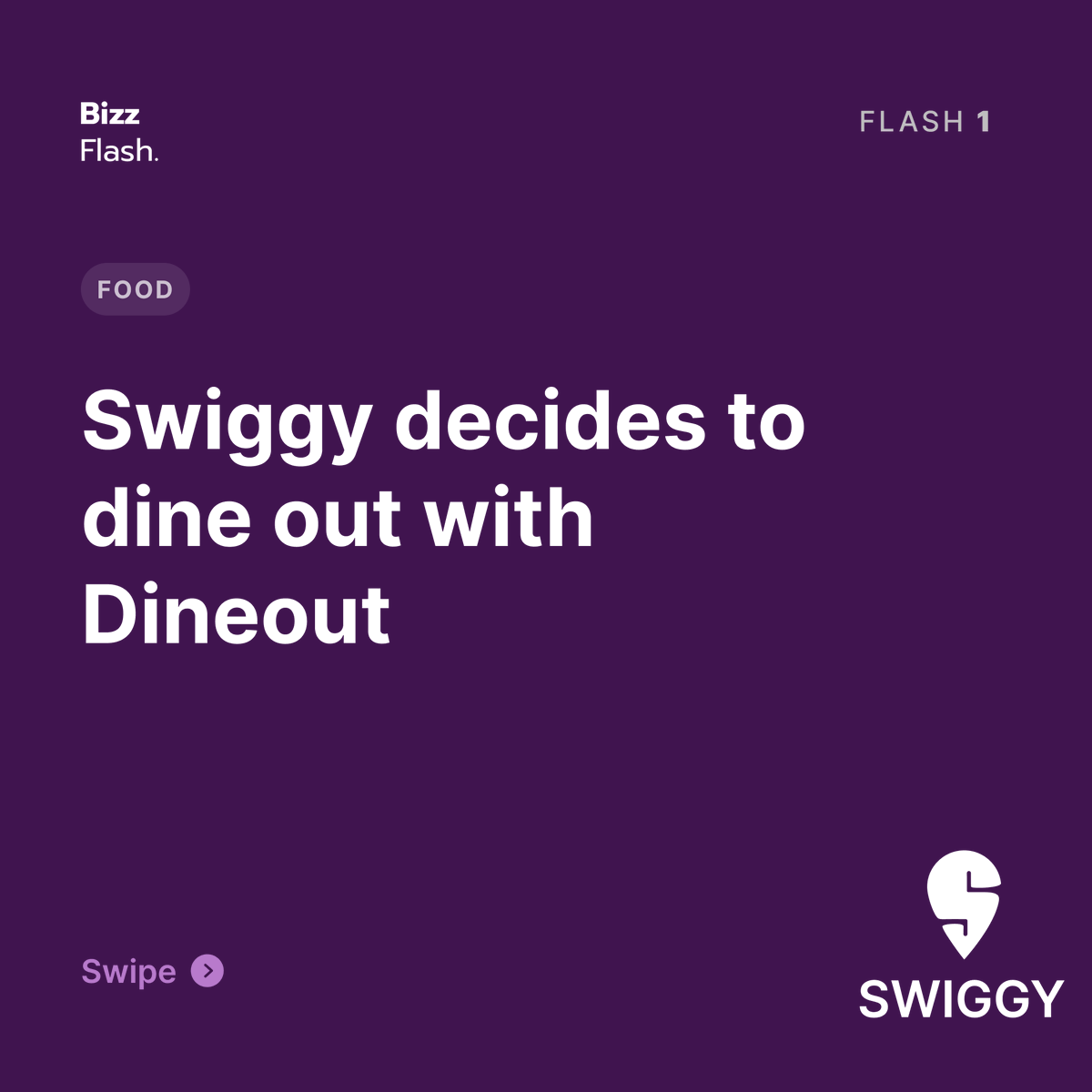 bizz_flash's tweet photo. Many dismantle and sell a company for parts but very few take the risk of assembling and building something.
#bizzflash #swiggy #dineout #media #news #research https://t.co/DMXpMbFZ2q