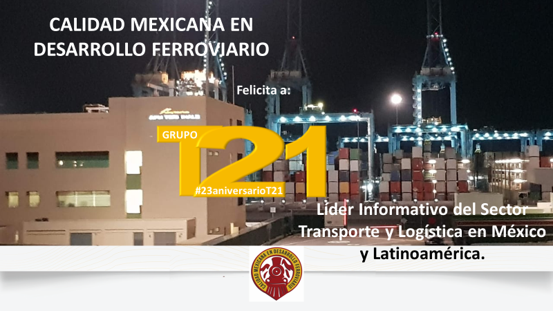 El equipo de #CMDF y @SergioGAngel  reconocen la trayectoria y liderazgo periodístico e investigación del #GrupoT21 a favor del transporte y la logística. 
Felicitaciones!! @GrupoT21 
@CruzOsiel @evandeltoro @DidierRT @BetoZanela