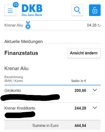 zKrenar's tweet photo. So this is where I'm financially at right now..

I think this is the lowest since I was in school.

Motivation I have plenty.

Now I will have the discipline.

I literally can't afford anything else.

No one will fulfill my dreams for me.

So how will I go from here?

Stay tuned! https://t.co/vP5miXTvX5