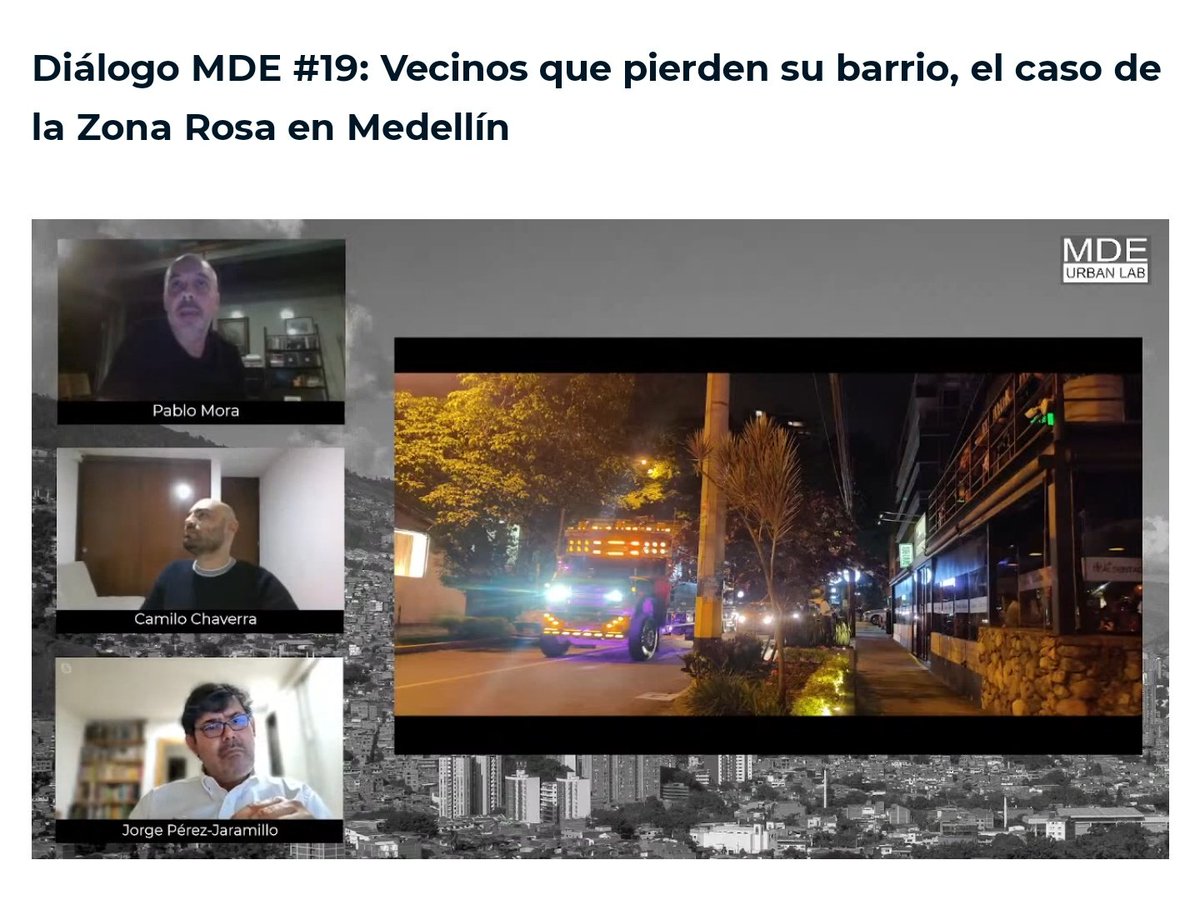 PerezJaramilloA's tweet photo. @luzmatobon @lab_mde Lo más duro del diálogo,  fue reconocer que muchos vecinos ciudadanos, hemos sido derrotados y desplazados, por fuerzas que operan en el marco del desgobierno urbano y el caos social y ambiental

¡ Hay que salvar la ciudad rota !
#CiudadAplazada https://t.co/H1fLYf2HED