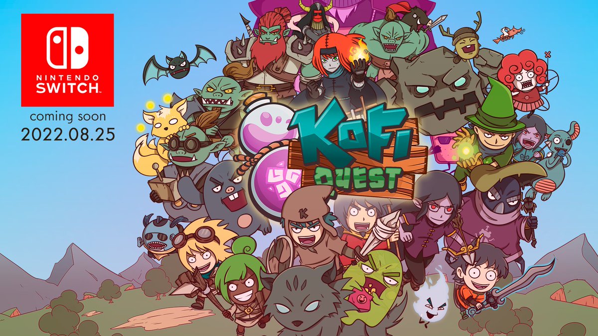 Kofi Quest (Now on Nintendo Switch!) tweet media