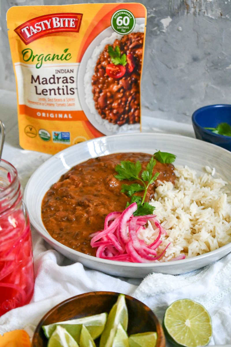 shespeaksup's tweet photo. #ad Pickled red onions + @TastyBite = the perfect match! #TryTastyBite
Don't miss out on this delicious combo created by Sweta using her go-to Madras Lentils ⬇️
https://t.co/Nz3uuG8Nwr https://t.co/MRhBXVgdTe