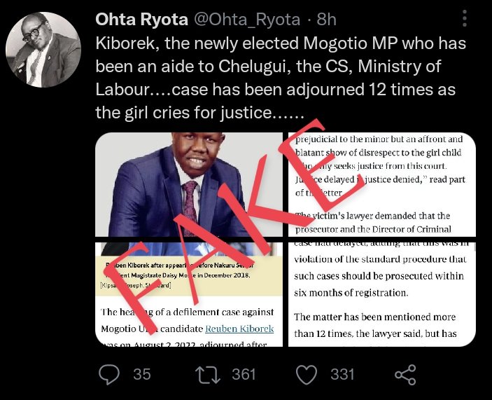 KiborekHon's tweet photo. It has come to my attention that some people are peddling lies to tarnish my reputation in public, ignore! https://t.co/W8I5BQKXiS