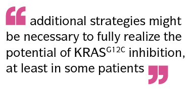 In a News and Views now published online, Yonina R. Murciano-​Goroff​ and​ Piro Lito <a href="/MSKCancerCenter/">Memorial Sloan Kettering Cancer Center</a> discuss results from the KRYSTAL-1 trial of adagrasib in #lungcancer, putting them in context with the currently available data on sotorasib nature.com/articles/s4157…