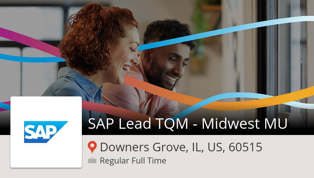SAP #Lead TQM - Midwest MU (#stelle) gesucht in #DownersGroveILUS60515. #SAP workfor.us/lifeatsap/1sv3s #JobsAtSAP