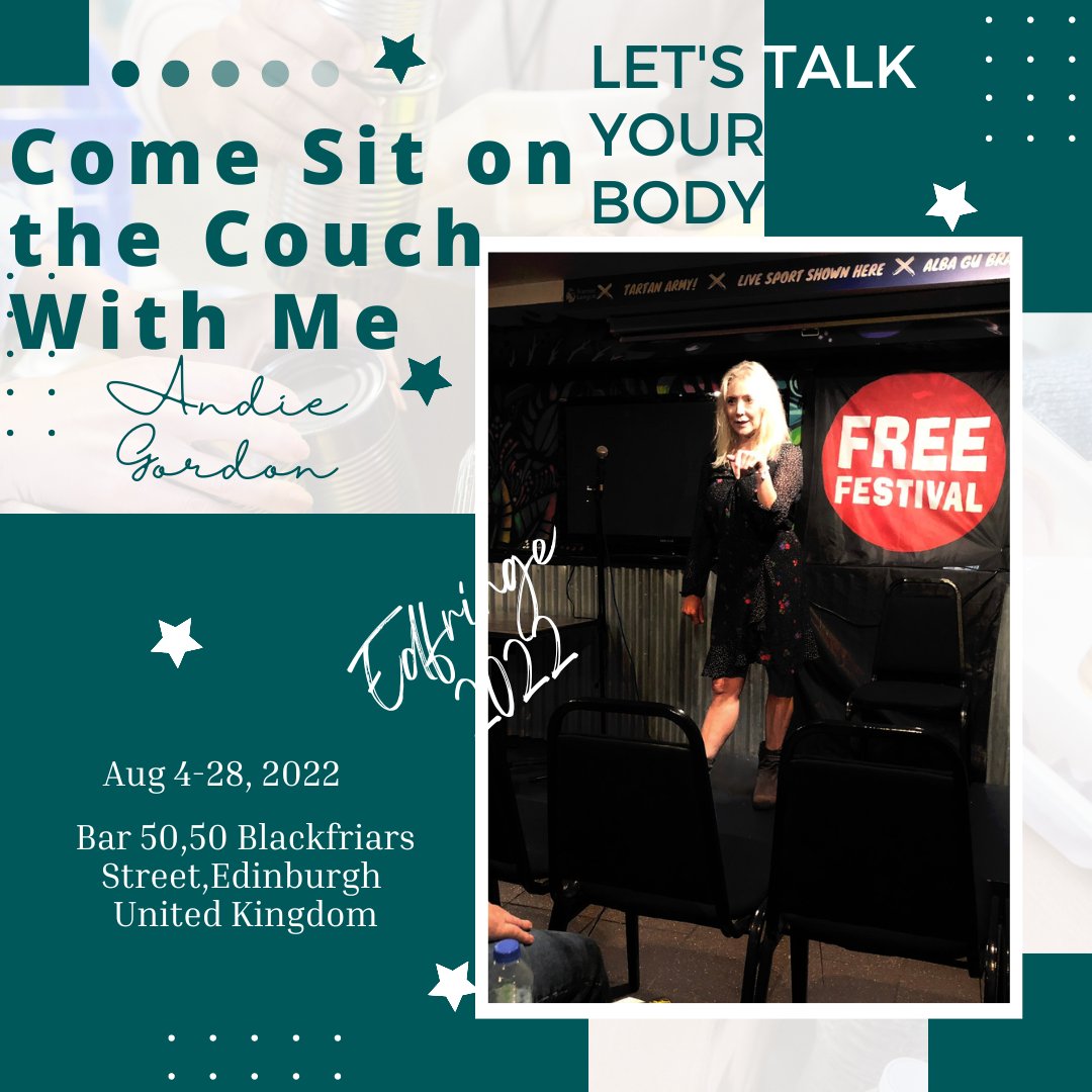 Still performing in my body language show in <a href="/edinburgh/">Edinburgh</a> and you all are invited to amaze with your bady talkz!!

Come sit on the couch with me'
A body language comedy show!
#EdFringe22  #Edinburgh #festival 

eventbrite.co.uk/e/come-sit-on-…
🙏thank you