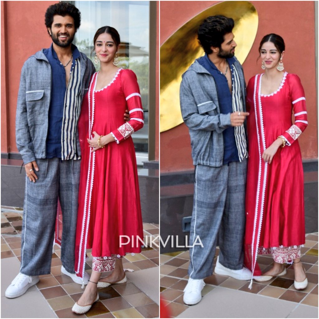 Pinkvilla South on Twitter: "#VijayDevarkonda and #AnanyaPanday look