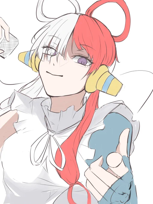 ウタ(ラフ#イラスト 