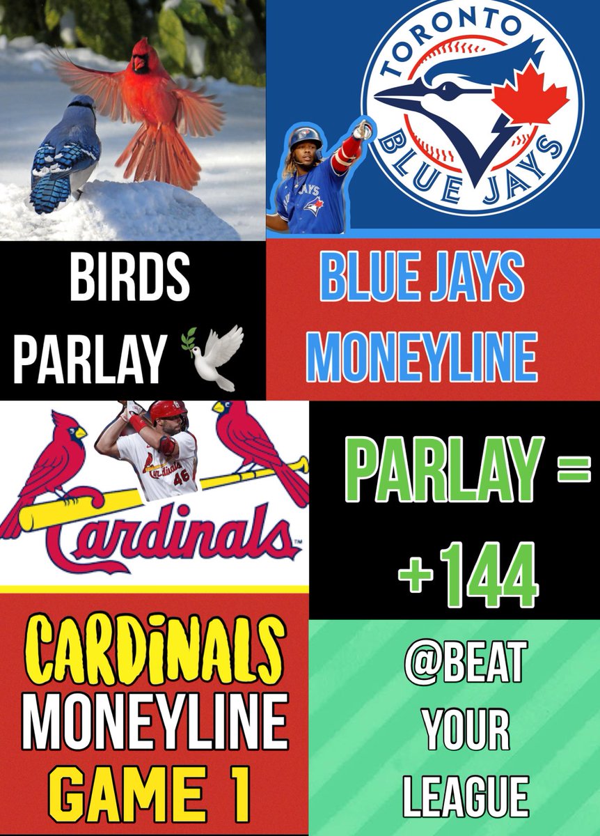 beatyourleague's tweet photo. π¨2nd Bettor Up βΎοΈ @elidavis23
2 MLB Parlays ππ₯β¬οΈ
Follow BYL 2 beat ya bookie ππ½
β‘οΈ @beatyourleague β
#MLB #2LegitToQuit #Betting #SportsBetting #Baseball #BYL #GamblingTwitter #MLBPicks
#NextLevel #STLCards #RingTheBell #SeaUsRise https://t.co/GnZqhVq7rj