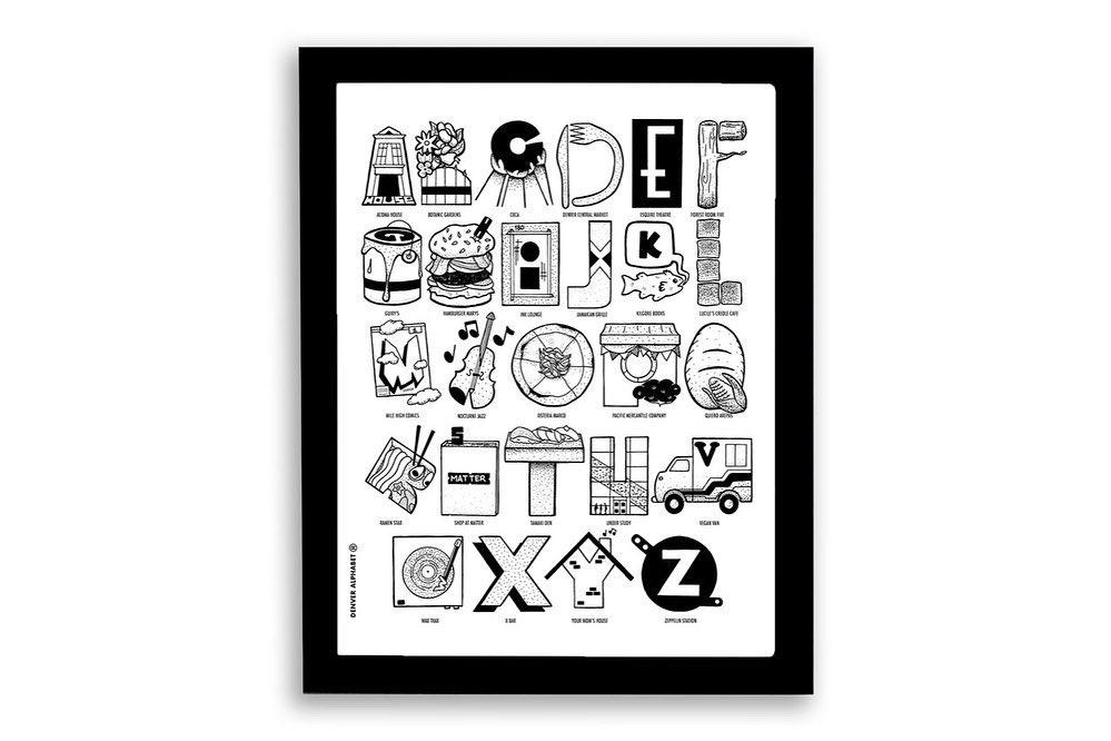 johnnydraco_'s tweet photo. Now Available / Denver Alphabet

Sized at 11x14, we bring you the 3rd installment of our favorite local businesses from A-Z. 

Shop:
https://t.co/FcYjwzIUxc

Link in Bio
#denver #denveralphabet #wehaverealize #denverart #prints #ink #screenprinting #artprints https://t.co/lDuRGi3Yd2