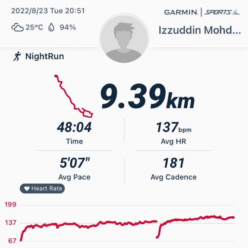 Izzudd1n_'s tweet photo. Easy run with @TeamTreximo #TuesdayRoutine https://t.co/k5bM6e9T3M