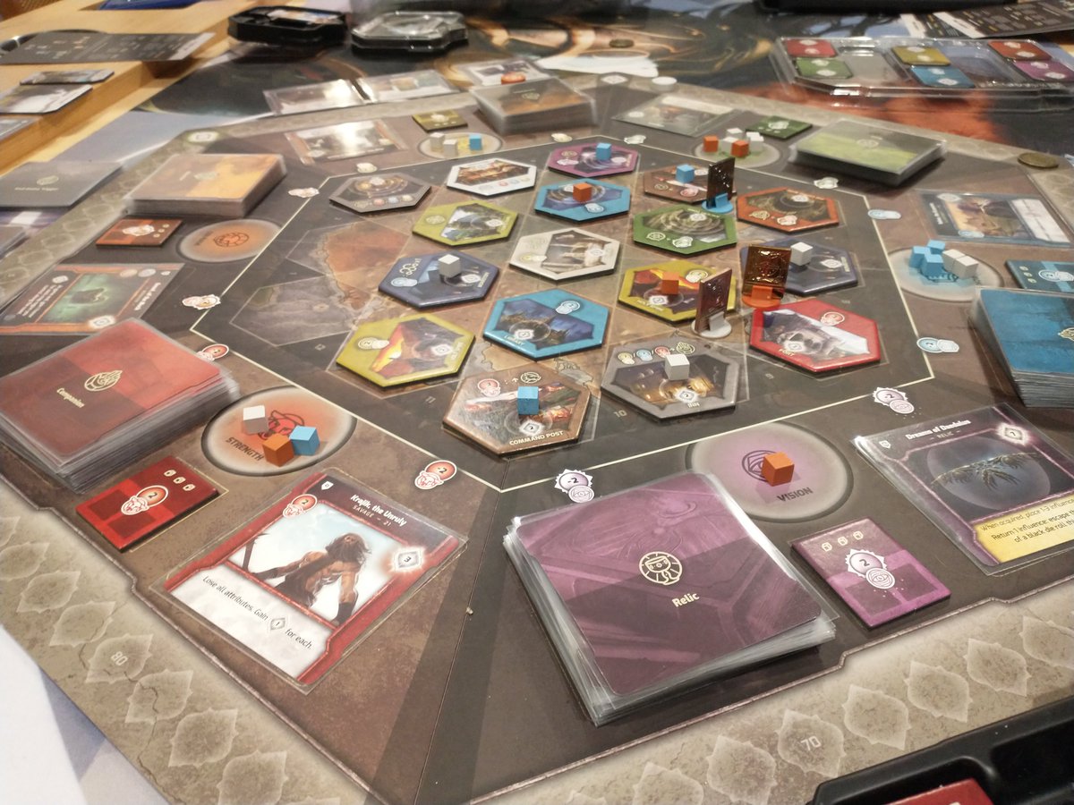 LittleHammerBG's tweet photo. #Vindication last weekend from Marc Neidlinger (@orangenebula). LOVE this game... That feeling of vindicating your scumbag self is fantastic... And getting a pet for your companion is feel-good plus. But it always ends too soon! 

#amplaying #boardgames #tabletop https://t.co/VRTKISXdvr