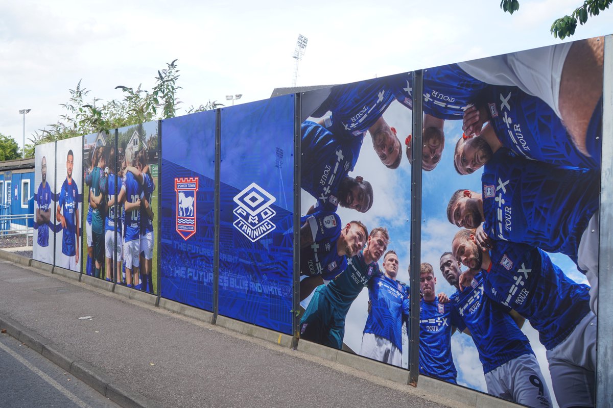 Ipswich Town FC on Twitter "🖼 A new look for the fence panels on