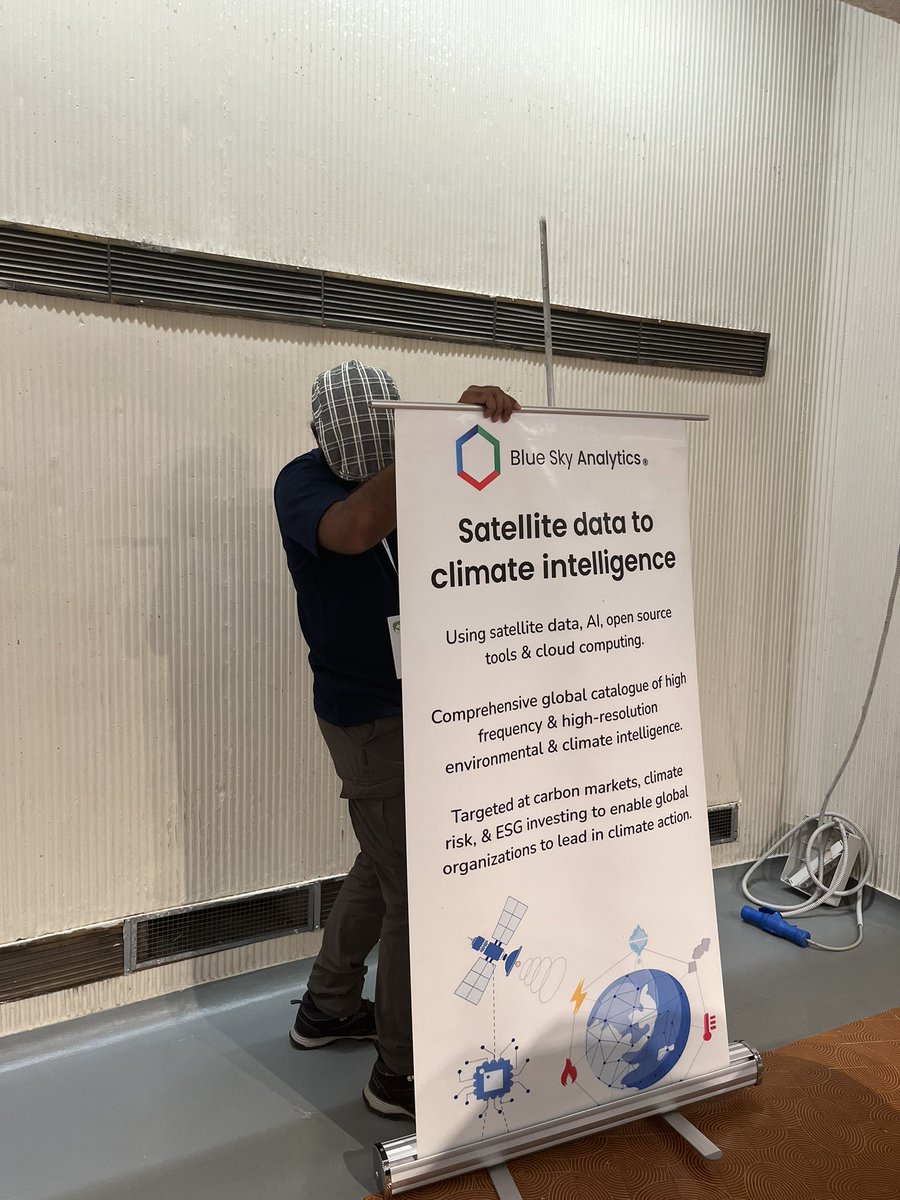 blueskylab's tweet image. We’ve set up our exhibition booth! Here’s some fun behind the scenes.
We’re so excited to meet the @foss4g #community - come say 👋 at booth 9 to talk climate action & open source!
@json_singh @SrijitCoder @therookiepro @SaheelAhmed4 
#FOSS4G2022 #climate #community #gischat