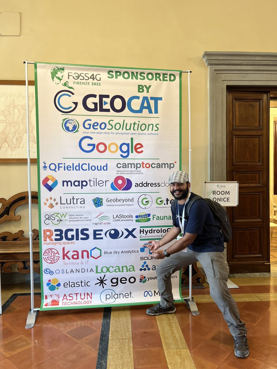 blueskylab's tweet image. We’ve set up our exhibition booth! Here’s some fun behind the scenes.
We’re so excited to meet the @foss4g #community - come say 👋 at booth 9 to talk climate action & open source!
@json_singh @SrijitCoder @therookiepro @SaheelAhmed4 
#FOSS4G2022 #climate #community #gischat
