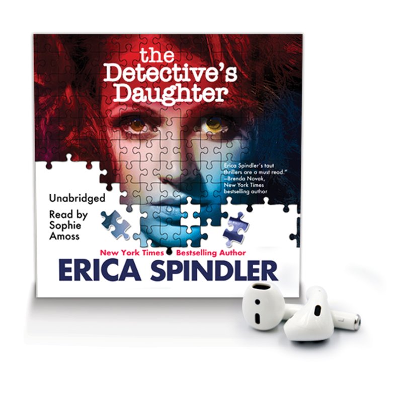 EricaSpindler's tweet photo. I am excited to announce that today is the Official Release Day for the audiobook of The Detective's Daughter! 🥳🕵 Listen today! https://t.co/8HfTfWN6O3 https://t.co/roKO4HOuOz