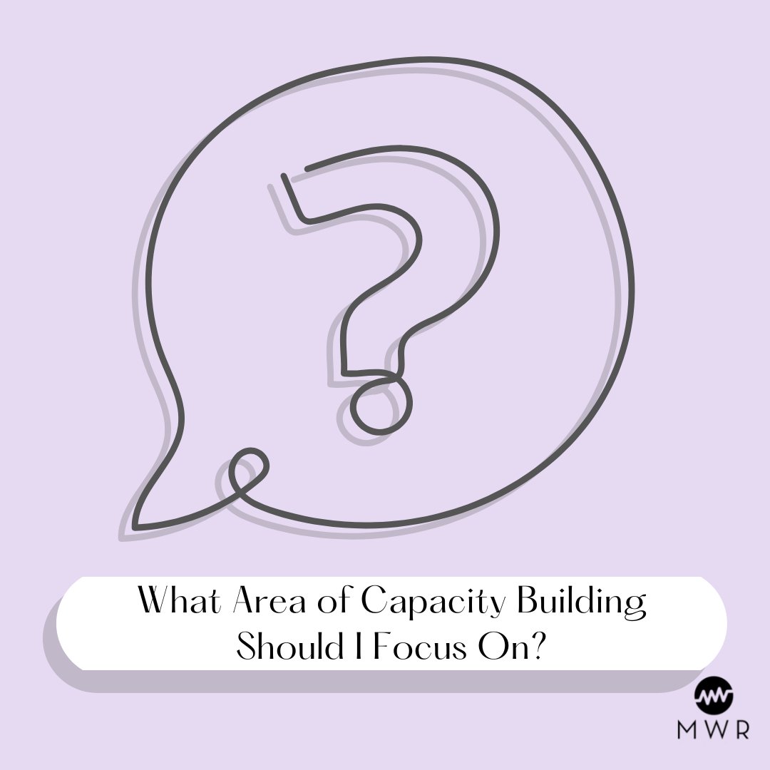 Thinking strategically about your capacity building initiatives is the best way to ensure that you are not only using your resources well, but not wasting time by investing in projects that won’t move the needle.