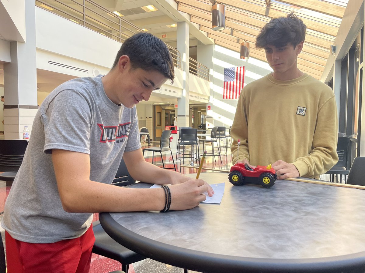 FCASD's tweet photo. First day, first physics lesson!

Our Fox Chapel Area High School students are already hard at work! #FCProud 🦊 #FirstDayPA https://t.co/4kG9mIjFde