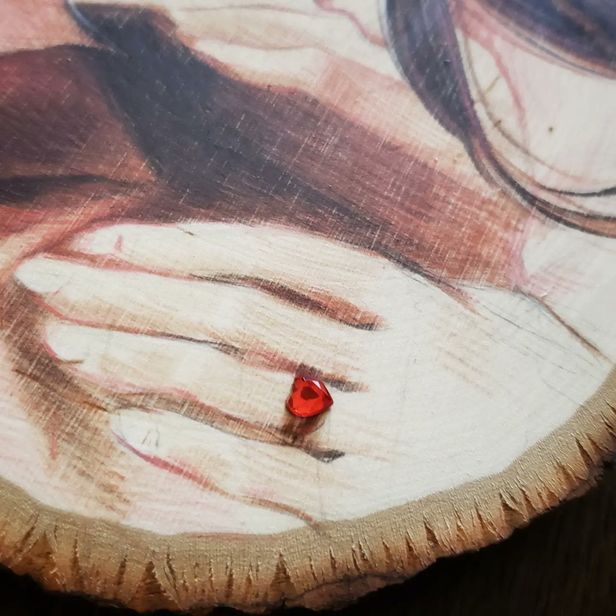wishingpixel's tweet photo. A wedding gift to two wonderful friends of mine. It's about time that they tied the knot 🕊️

This work is color pencil on wood; sealed with uv resistant matte spray.

#weddingift #illustrationart #colorpencil #marriage https://t.co/yatL1mvYmE