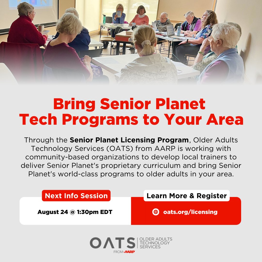 Older adults technology services on twitter learn how to bring award