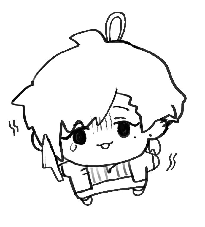 #かな絵
こわくない！