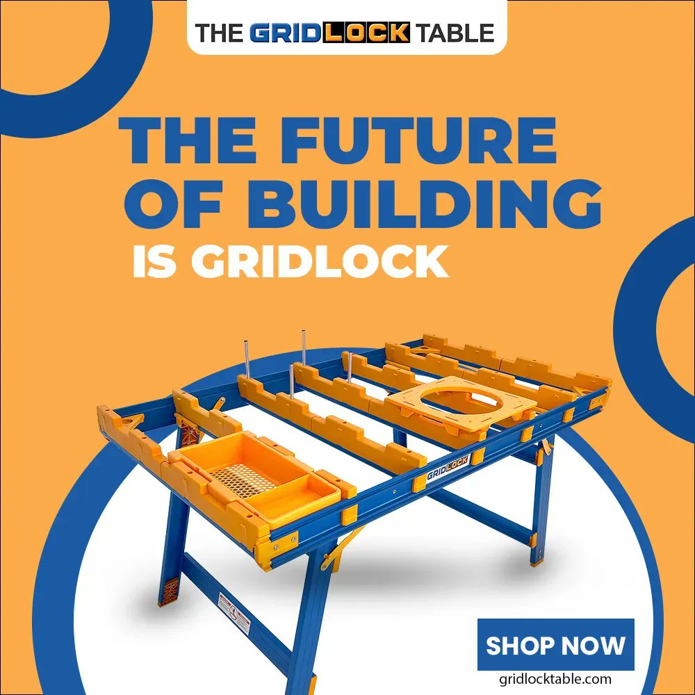gridlock_table's tweet photo. The Gridlock Table is specially designed for you to work smart and safe. With multiple accessories and dozens more coming, you can build with more efficiency and ease. Not to mention, take it with you wherever you go.
#Thegridlocktable #besttools #DIY #Builditbetter #worktable https://t.co/LfDRal3jjn