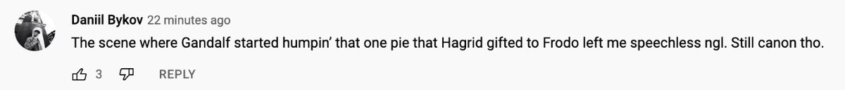 ArthurSim1991's tweet photo. Some of these comments on the latest @LOTRonPrime trailer have been glorious! 

#LordOfTheRings #Amazon #AmazonPrime #comments #hilarious #StarWars #americanpie https://t.co/0y75tbhwsN