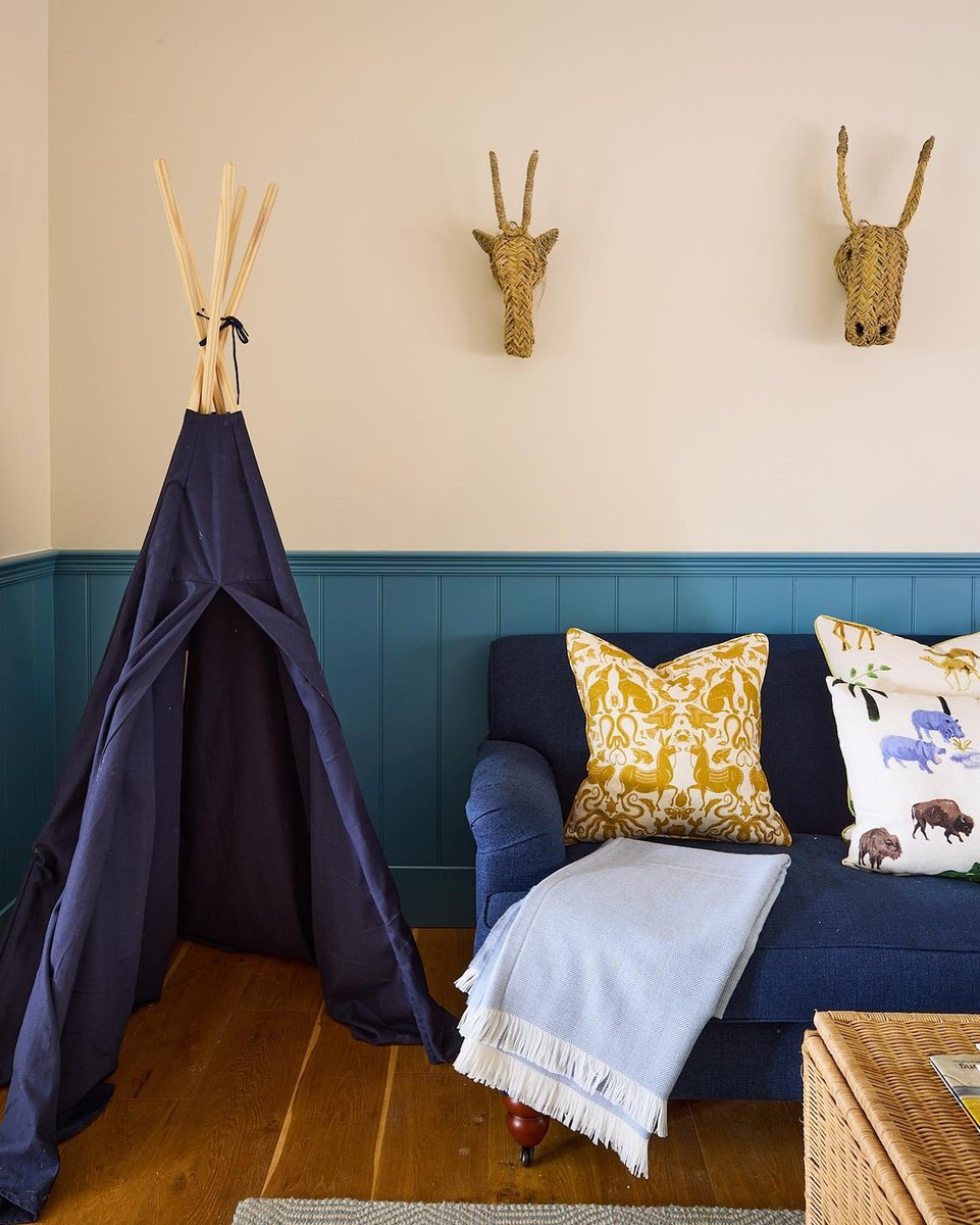 What a lovely playroom revival by @studioleat 
Can you spot our <a href="/hollyfrean/">Holly Frean</a> Noah fabric? 
📸: @ursulaarmstrong
.
.

.
.
.
.
 #cushions #cushion #cushiondesign #colourfulcushions #interiorstyling #nurseryinspiration #nurseryinspo #nurserystyling #kidsbedroom #kidsbedroominspo #n