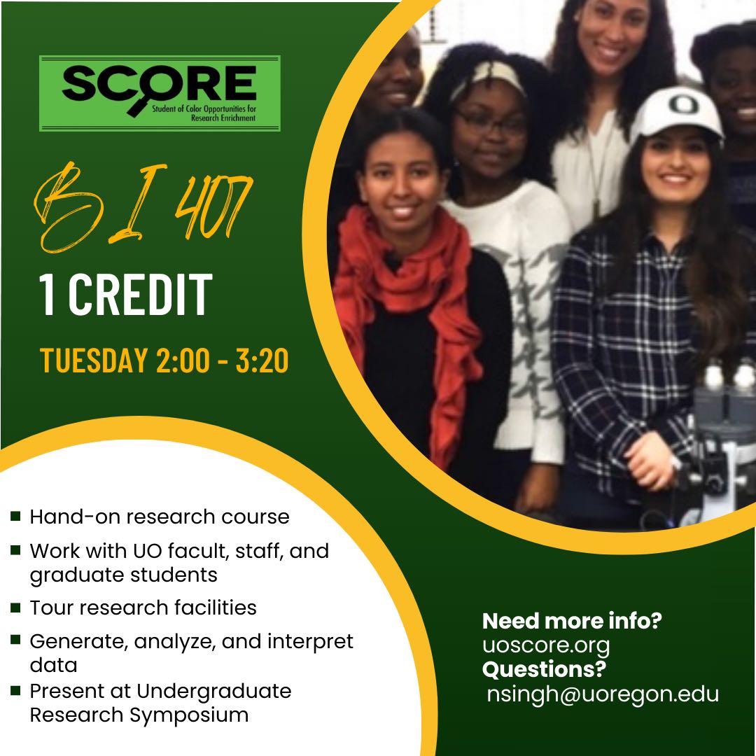 UO Center for Undergraduate Research & Engagement tweet media