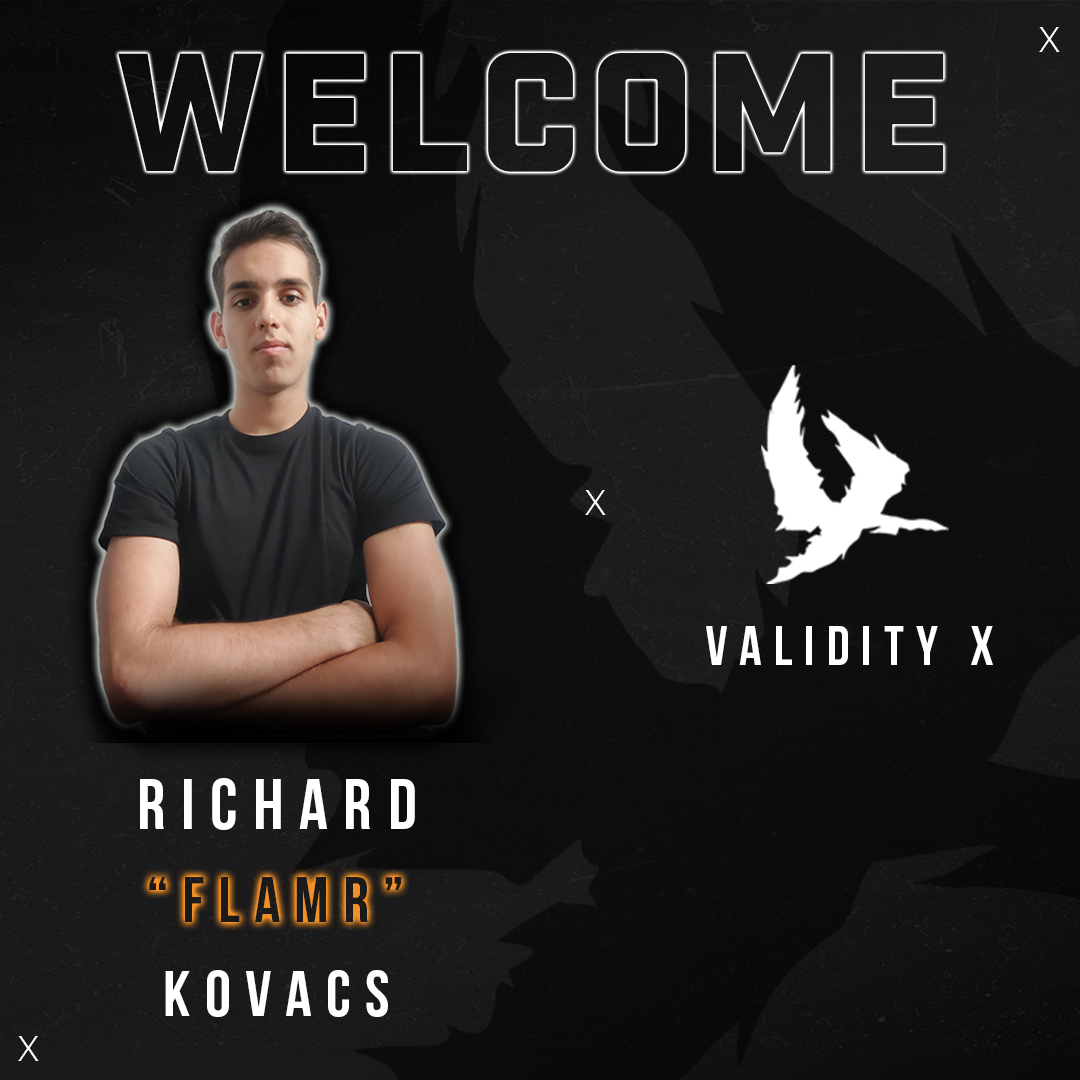 X_Validity's tweet photo. We are excited to announce our newest addition.
๐ญ๐บ Richard "flamr" Kovacs - @FlamR_cs ๐ฅ
Welcome to the team!๐
#GoValidity https://t.co/Gi6cLGKukL