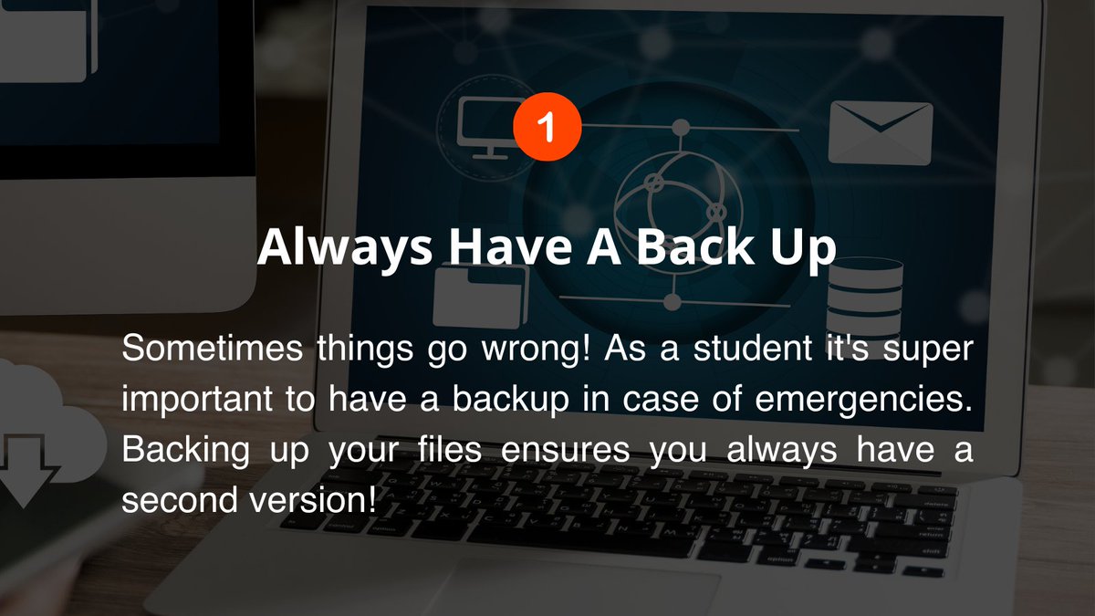 Valupc's tweet photo. #TechTipTuesdays💻

This weeks #TopTechTip - With the #BackToSchool season in full swing we've compiled a list of school tech tips to kickstart your school year! 

#ValuPC #Tech #Technology #BackToSchool #InvestInYourTech #BackUp #BackUpYourData #CloudStorage #TheCloud https://t.co/7DF8t2t02x