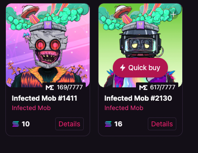 GalacticMobDao's tweet photo. only 4 listed to be part of this subDAO! we are a group of strong holders !!!. Entry is 8.5 $SOL !!
#infectedMOB #GalacticDao #galacticmob @InfectedMob https://t.co/N3FcRA4mZD