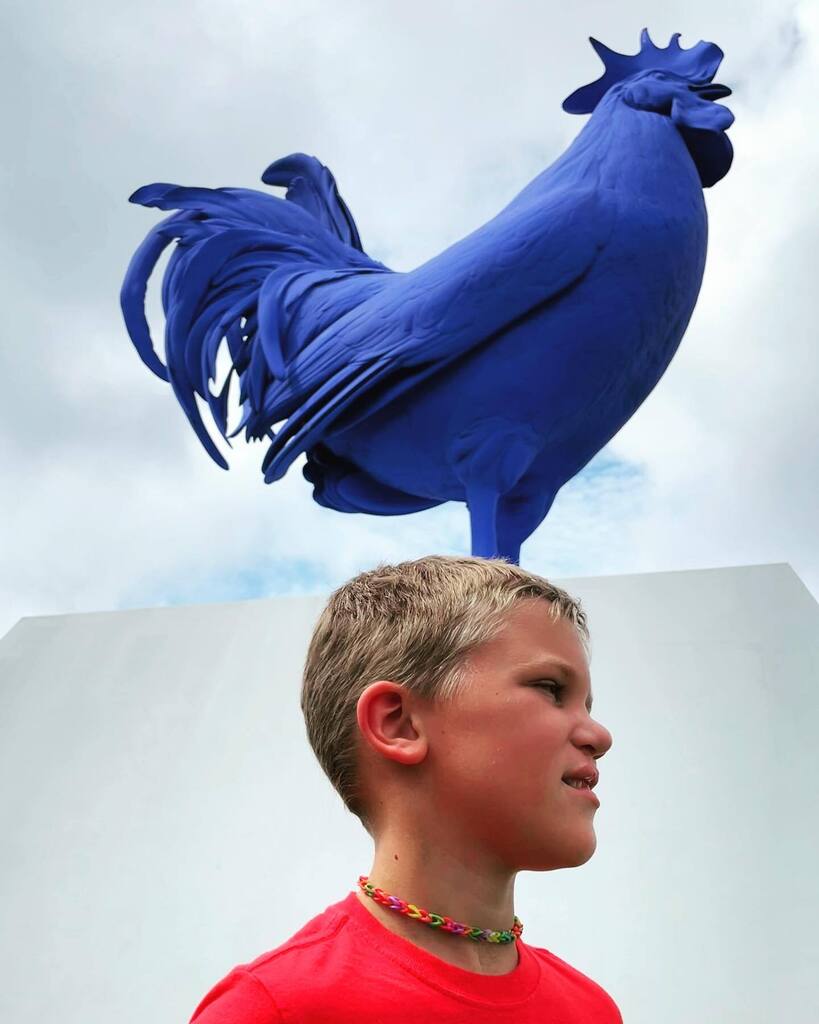 kossman's tweet photo. May your inner blue rooster always help you see your true north… https://t.co/rVujwBBKrj https://t.co/TuUvVwTcle