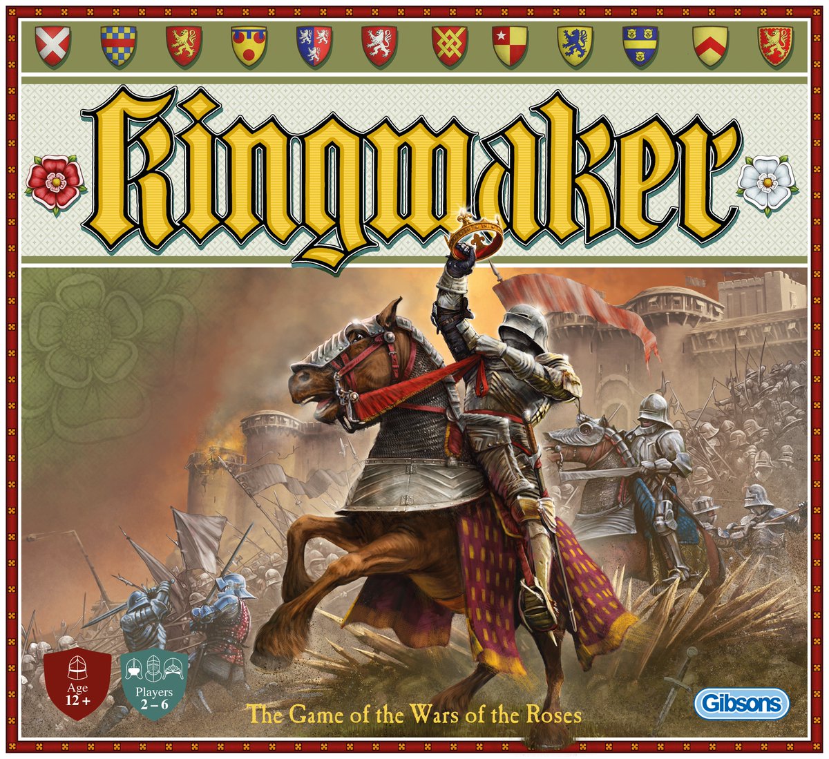 gibsons_games's tweet photo. Here's the original and new box design side by side. 
The artwork was created by the talented artist (and Kingmaker fan) Mat Edwards and the box was designed by @greyboxcreative 
Let us know your thoughts! 

#kingmaker #kingmakerreturns #kingmakerrelaunch #kickstarter https://t.co/sWhsDMOMmA