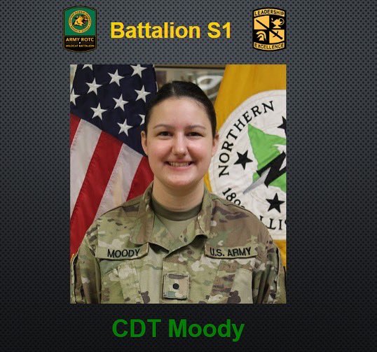 nmurotc's tweet photo. We introduce to you our new Executive Officer and main staff shops! Stay tuned for more positions during the week!

#seniorsunday #leaderswanted #3rdrotcbrigade #enrollnow @ArmyROTC @3rdROTCBrigade @GoArmy @NorthernMichU https://t.co/vUB2LW3Hot