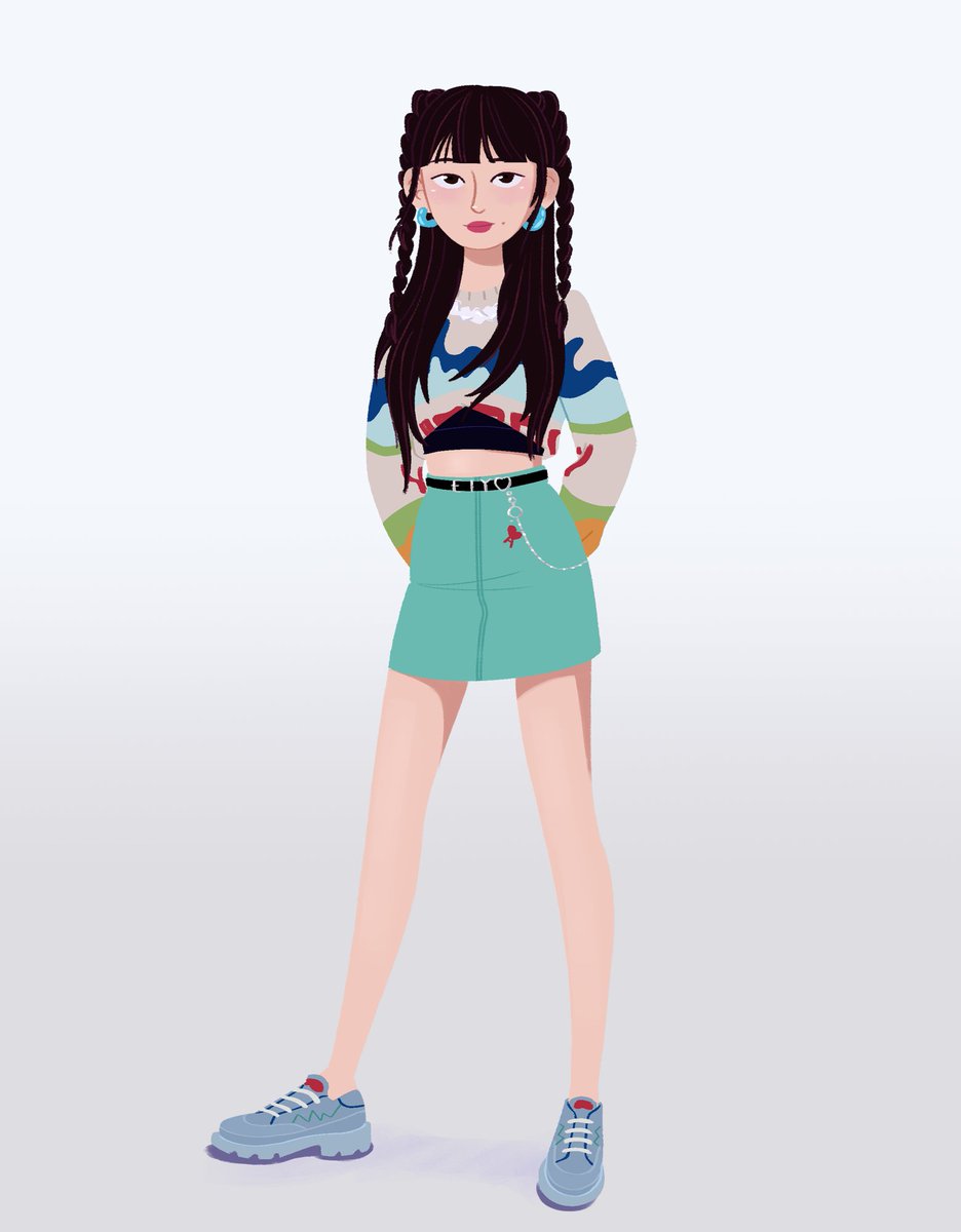 Liz in her stunning dark locks for #AfterLIKE.
.
#IVE #아이브 #LIZ #리즈 #IVEfanart