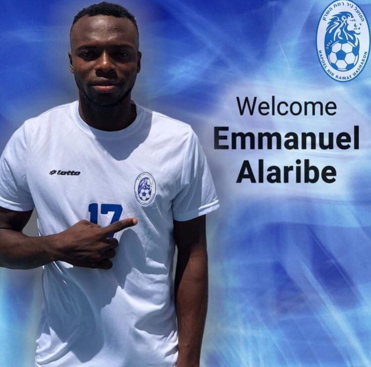WFM_Agency's tweet photo. Deal Done ✍🏿

WFM is pleased to announce the transfer of Nigerian Striker Emmanuel Alaribe to Hapoel Ramat haSharon. 

New Club ✅
New Trick ✅
New Adventure ✅

Congratulations and good luck for the season. https://t.co/aTq4rce4Ly