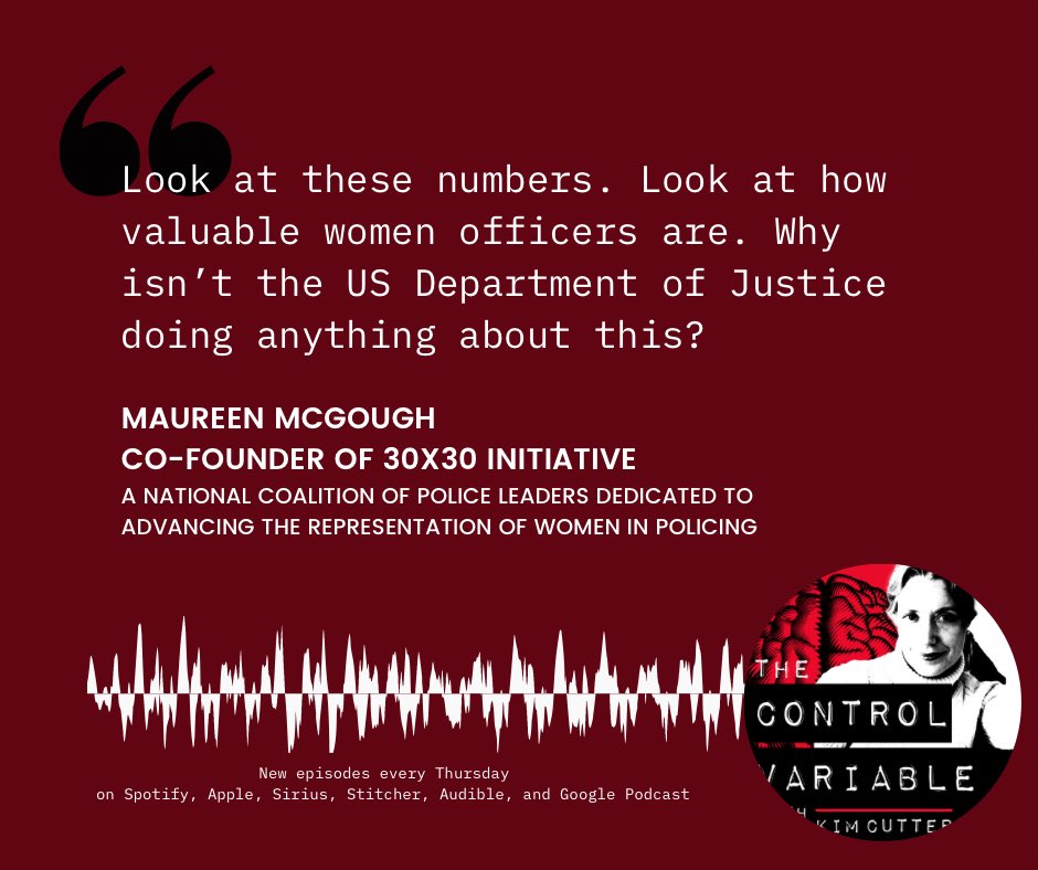Have you listened to episode 4 yet? Kim sits down with Maureen McGough from <a href="/30x30initiative/">30x30: Advancing Women in Policing</a> about the unique contributions of women in the police force. We promise you will learn something from this enlightening episode!
