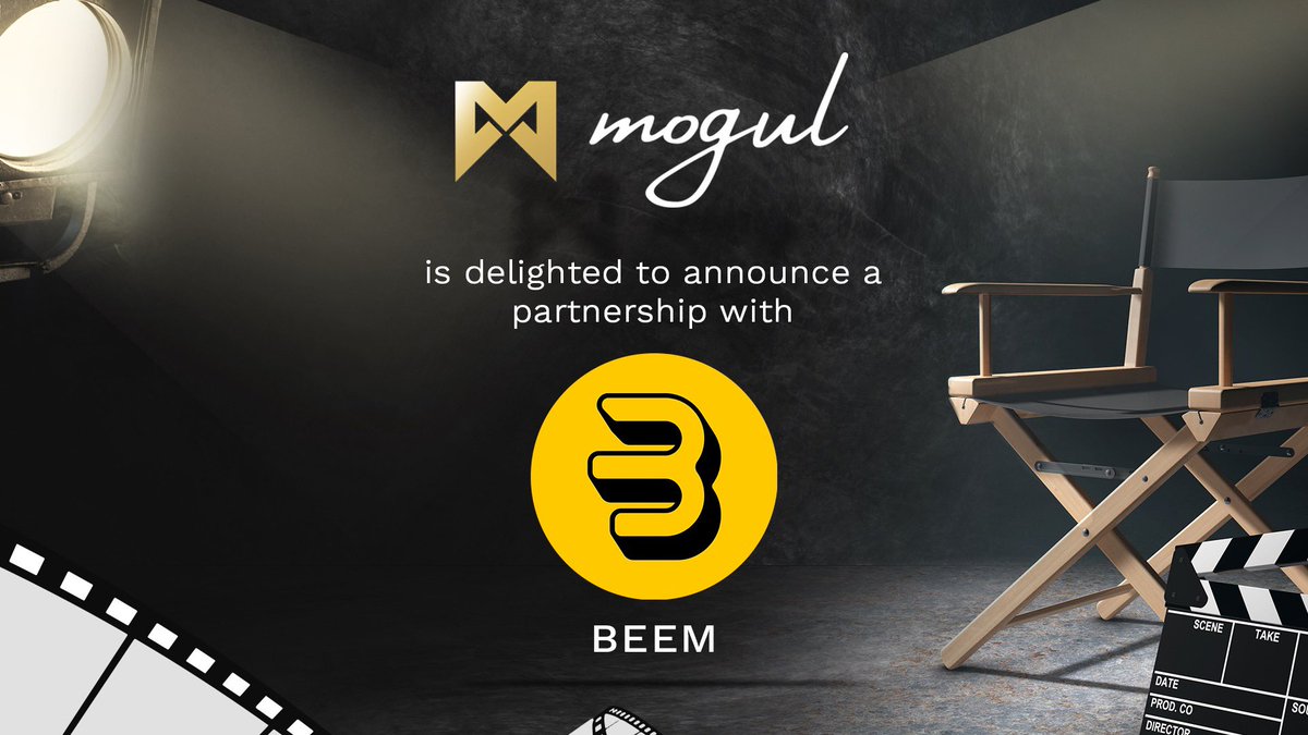 🚨Partnership announcement🚨

We are pleased to team up with <a href="/beemxyz/">Beem</a>! Some cool utility coming;

⭐️Use $STARS to watch amazing #Film3 content within the Beem ecosystem.

🎬Token gated events for Film Fans such as BTS content and meeting the cast.
👇 
mogulproductions.com/post/mogul-par…