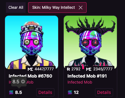 GalacticMobDao's tweet photo. only 4 listed to be part of this subDAO! we are a group of strong holders !!!. Entry is 8.5 $SOL !!
#infectedMOB #GalacticDao #galacticmob @InfectedMob https://t.co/N3FcRA4mZD