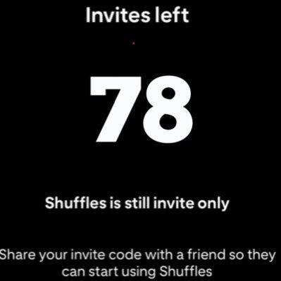 Sxmyfnr_'s tweet photo. OMG BE FAST
15 CODES IN 2MIN
anyone want a pinterest shuffles code?
Like & Retweet and follow #shuffle #shufflecode #shufflecode #code #shuffel https://t.co/DvmqOpuqnT