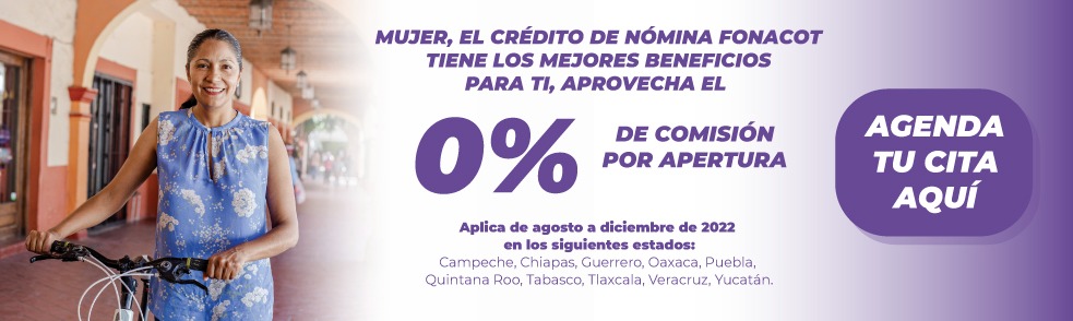 Estimados empresarios informarte de los créditos que FONACOT tiene para ti. 
Más información en el siguiente link

citas.fonacot.gob.mx/ini