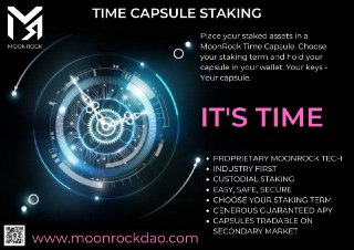 SheriMg4's tweet photo. @travladd @moonrockcoin is the one and only. Awesome team, awesome community. #Timecapsule #staking is just around the corner. Fill your bags now before the wild ride to #100x takes off. 
#moonrockarmy #defi #DAO #web3 https://t.co/kPP6bYwTF7