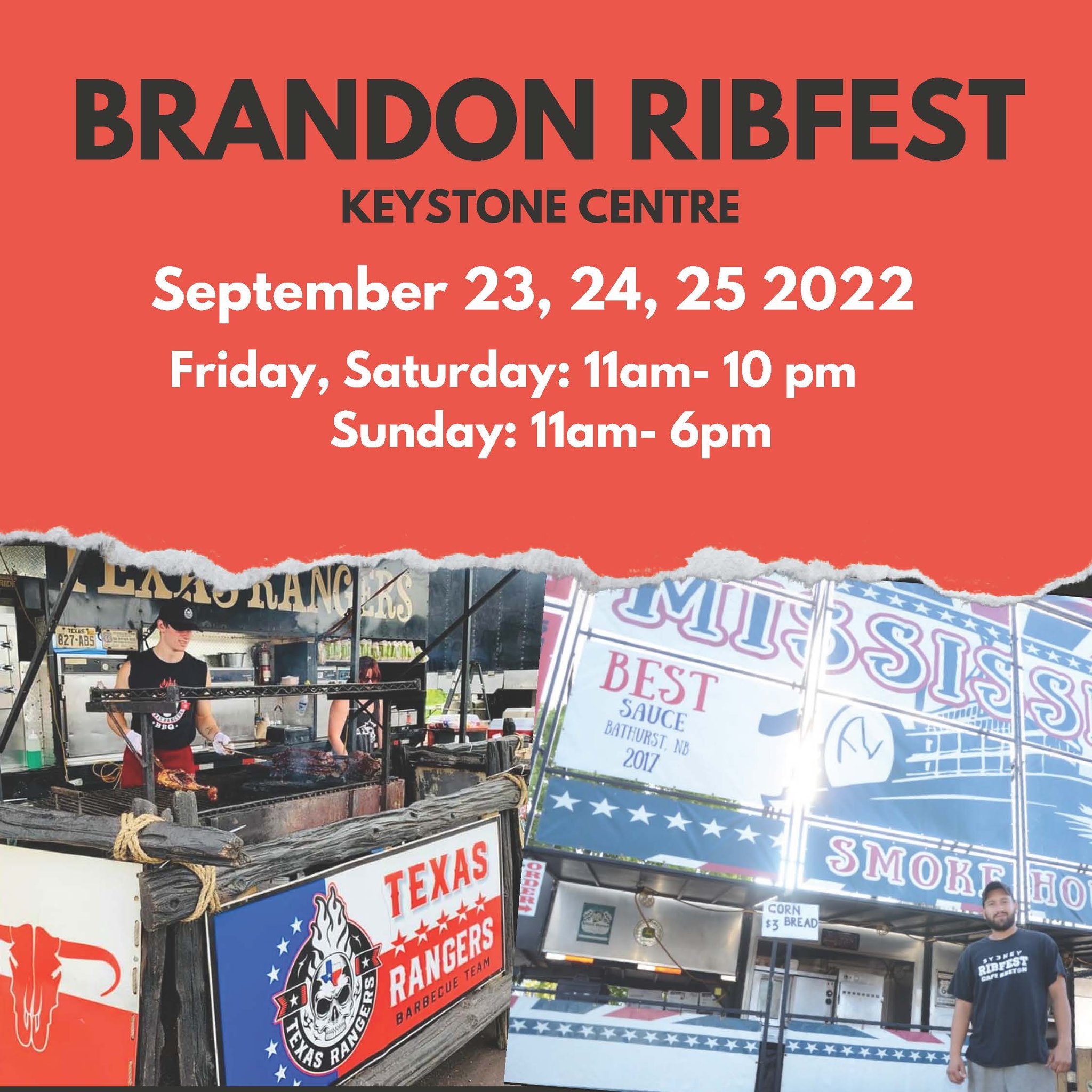 Keystone Centre on Twitter "The Brandon Rib Fest is back for 2022