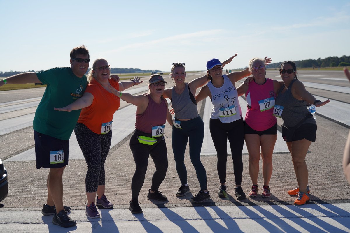 9⃣ more days to save! Early bird pricing for the BFM 5K on the Runway ends on September 1st. Register here: bfm5k.com/register ✈
