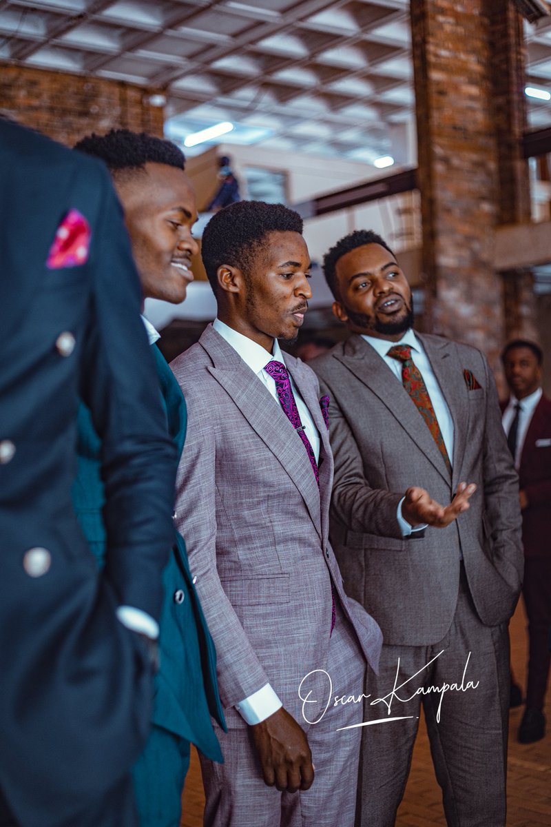 Guess what render was Saying to the Classic Men 😁 Oscar Kampala suits 💯🌊