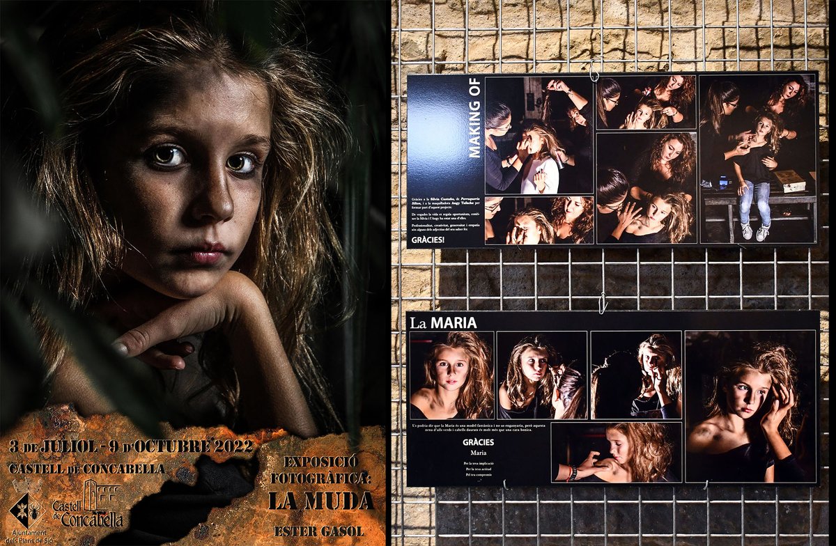SomSegarra's tweet photo. Exposició 'La Muda' al @CConcabella , un projecte fotogràfic d'Ester Gasol que narra el procés de transformació de la protagonista. La podeu visitar fins el 9 d'octubre. @lasegarra  @aralleida @Turisme_Segarra 
ℹ️ https://t.co/29TzXwWiF7 https://t.co/qBs5TLthWi